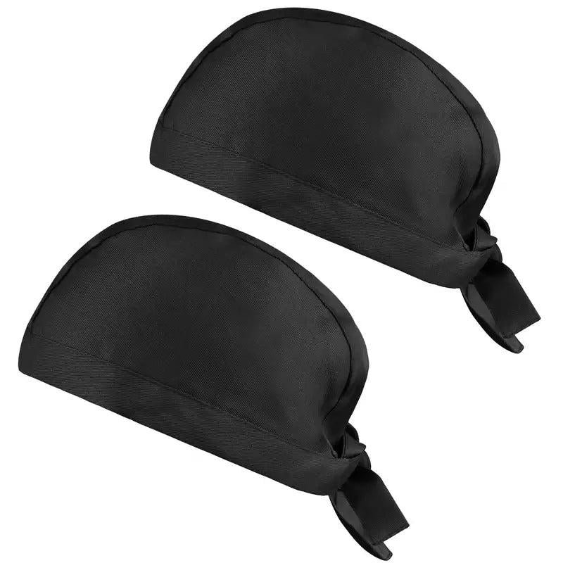 2pcs Chef Hats Adjustable Breathable Chef Clothing