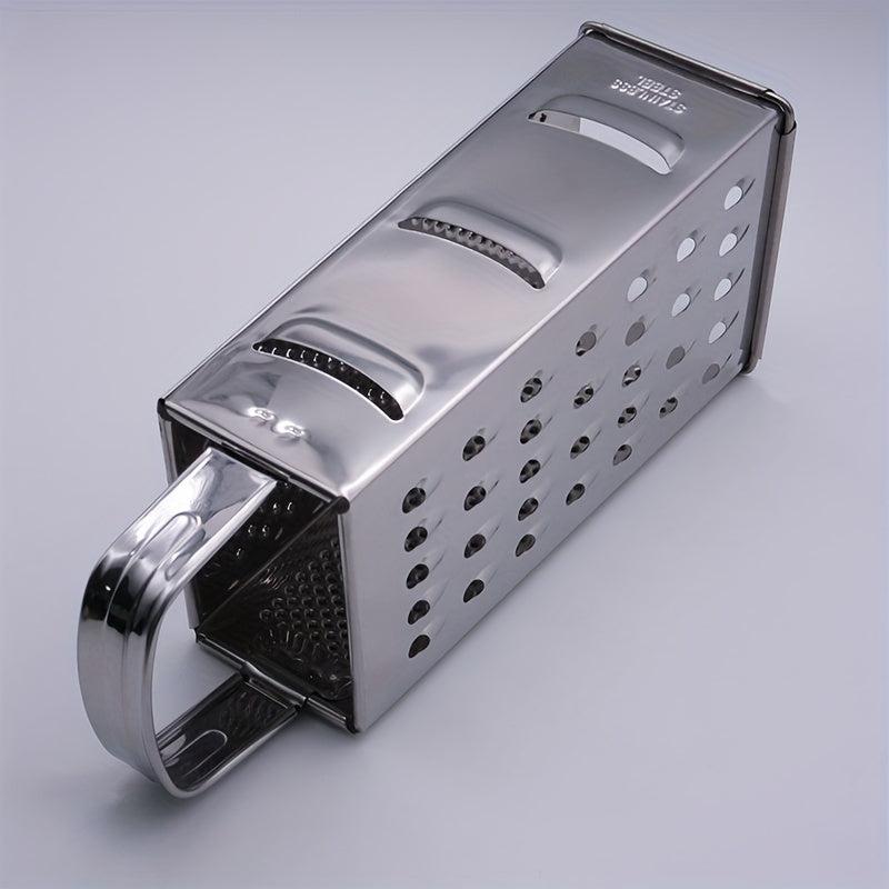 2pcs Stainless Steel 4 Sided Food Grater Vegetable Peeler Fruit Peeler Kitchen