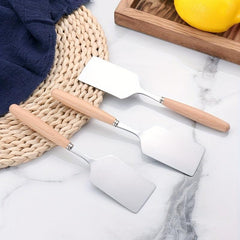 Stainless Steel Long Handle Moxibustion Mud Shovel Mixing Shovel