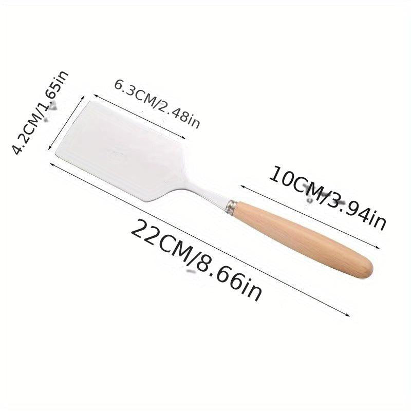 Stainless Steel Long Handle Moxibustion Mud Shovel Mixing Shovel