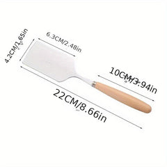 Stainless Steel Long Handle Moxibustion Mud Shovel Mixing Shovel