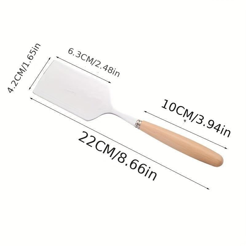 Stainless Steel Long Handle Moxibustion Mud Shovel Mixing Shovel