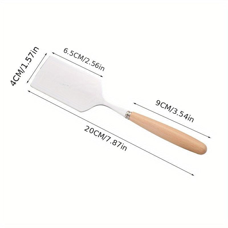 Stainless Steel Long Handle Moxibustion Mud Shovel Mixing Shovel