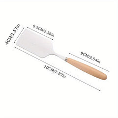Stainless Steel Long Handle Moxibustion Mud Shovel Mixing Shovel
