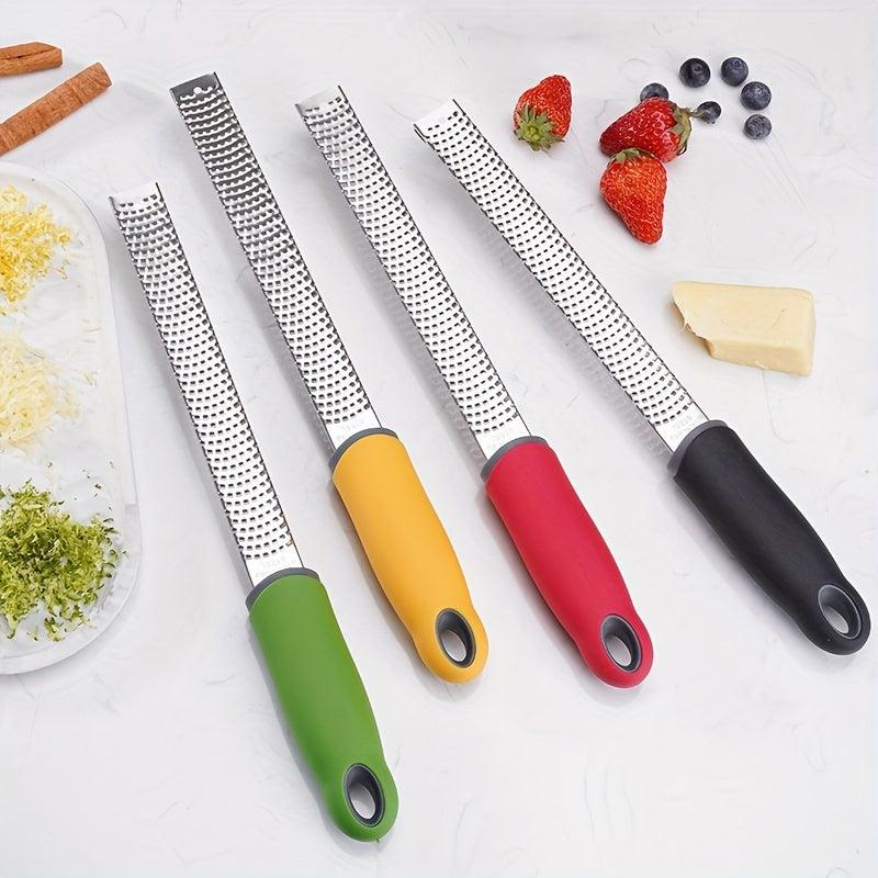 Stainless Steel Lemon Zester Cheese Grater Manual Ginger Shred