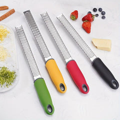 Stainless Steel Lemon Zester Cheese Grater Manual Ginger Shred