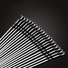 20pcs Stainless Steel BBQ Skewers Multifunctional Needles Sticks