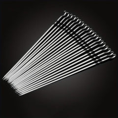 20pcs Stainless Steel BBQ Skewers Multifunctional Needles Sticks