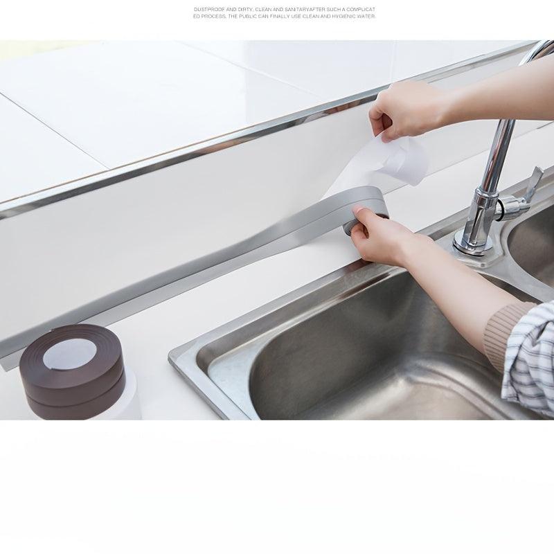 Kitchen Caulk Tape Reusable Waterproof Durable Wall Edge P