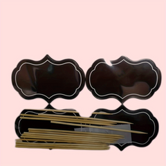 24pcs Chalkboard Cheese Markers for Charcuterie Board Buffet Labels