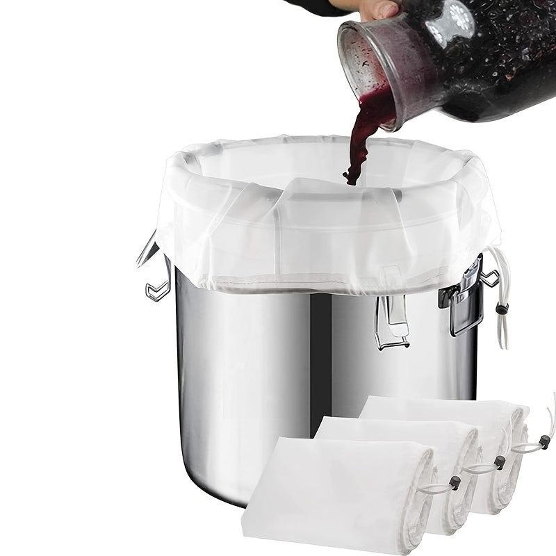 Mesh Strainer Bag for Home Brewing - Hops Grains & Wine Making