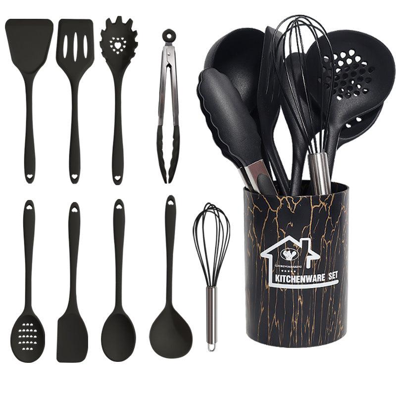 44pcs Silicone Kitchen Utensils Set Non stick Cooking Spatula Spoon Baking Scrap