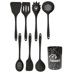 44pcs Silicone Kitchen Utensils Set Non stick Cooking Spatula Spoon Baking Scrap