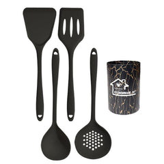44pcs Silicone Kitchen Utensils Set Non stick Cooking Spatula Spoon Baking Scrap