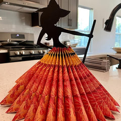 Halloween Witch Napkin Holder Dining Table Accessory