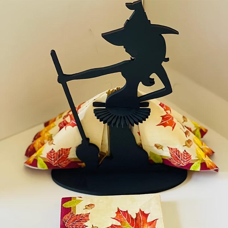 Halloween Witch Napkin Holder Dining Table Accessory