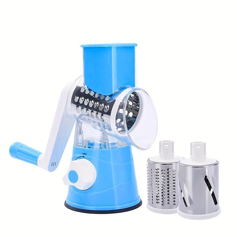Manual Vegetable Cutter Hand Crank Kitchen Slicer Grater Potato Shred