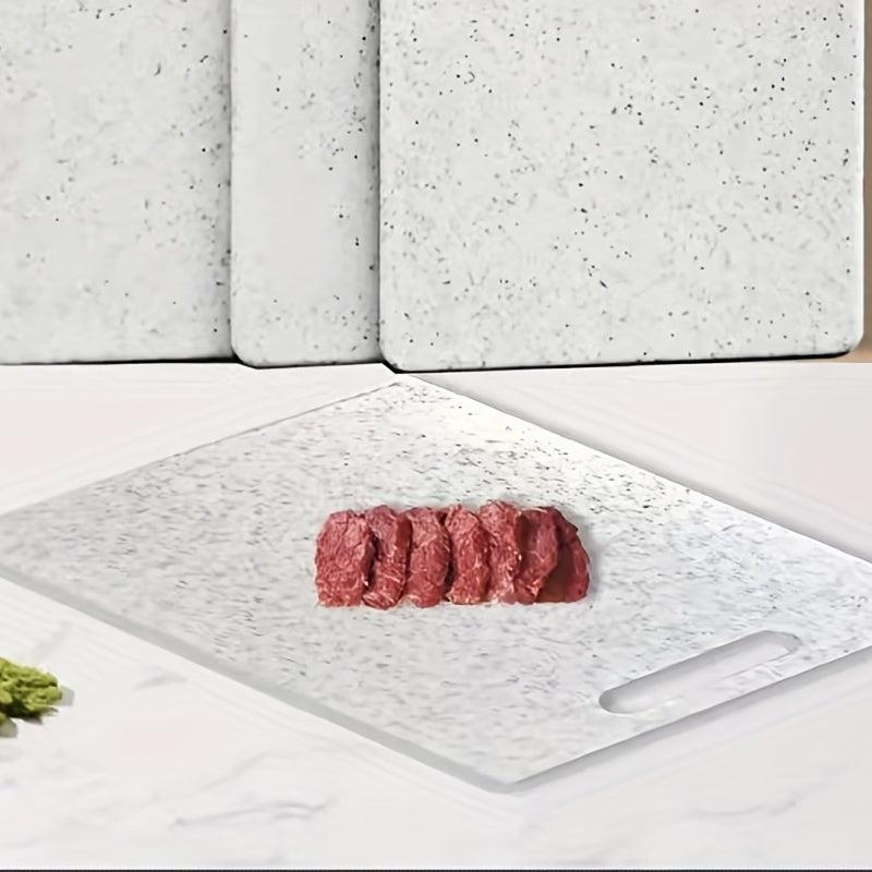 Marble Pattern PP Cutting Board Safety Cheese Charcuteri