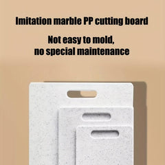 Marble Pattern PP Cutting Board Safety Cheese Charcuteri