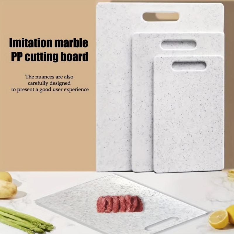 Marble Pattern PP Cutting Board Safety Cheese Charcuteri