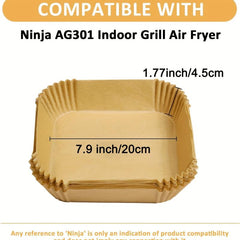 Air Fryer Liners Non Stick Disposable Paper Liners 20.07 cm