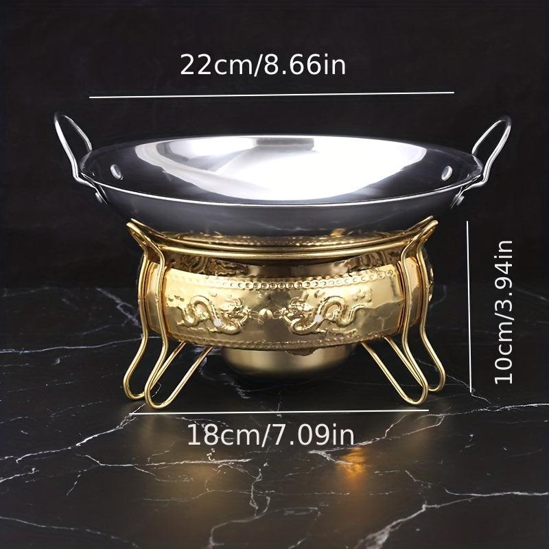 Stainless Steel Round Chafing Dish Buffet Set