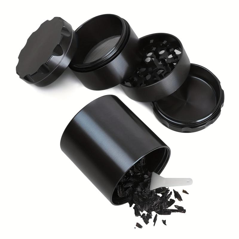 5-Layer Aluminum Alloy Spice Grinder Large Capacity Kitchen Tool