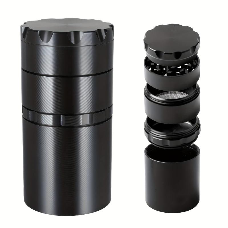 5-Layer Aluminum Alloy Spice Grinder Large Capacity Kitchen Tool