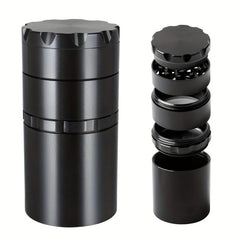 5-Layer Aluminum Alloy Spice Grinder Large Capacity Kitchen Tool