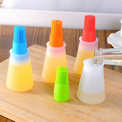 1pc Silicone BBQ Brush Basting Brushes Cake Bread Pastry Brush Cooking Utensil
