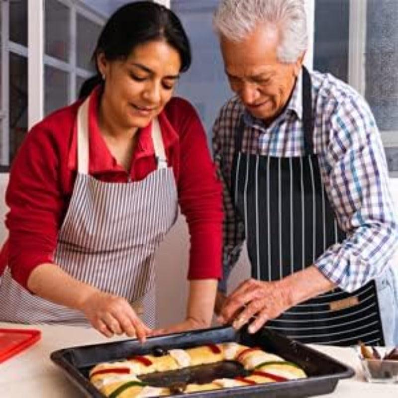 Polyester Apron Unisex Adjustable Cooking Apron Two Pockets Solid Apron