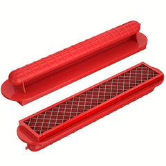 Hot Dog Slicer Tool Stainless Steel Blades Kitchen Grilling BBQ Slicing
