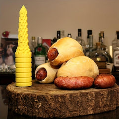 Hot Dogger Hot Dog Bun Driller for Grilling BBQ Ideal Size Brats Sausages