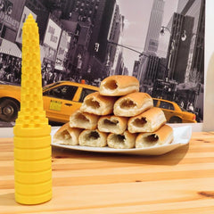Hot Dogger Hot Dog Bun Driller for Grilling BBQ Ideal Size Brats Sausages