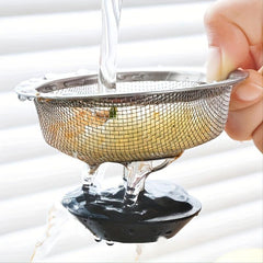 1pc Sink Basket Strainer Stainless Steel Drain Strainer Kitchen Sink Strainer