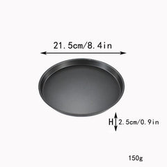 Non Stick Pizza Tray Baking Pan Round Carbon Steel Bakeware