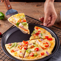 Non Stick Pizza Tray Baking Pan Round Carbon Steel Bakeware