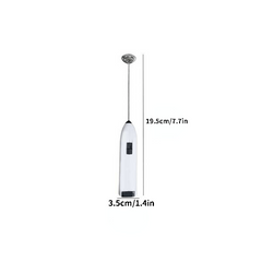 Handheld Milk Frother, Egg Beater - Automatic Foam Maker for Coffee, Matcha