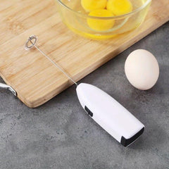 Handheld Milk Frother, Egg Beater - Automatic Foam Maker for Coffee, Matcha