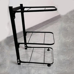 1pc Kitchen Shelf Pots And Pans Storage Rack Countertop Corner Shelf