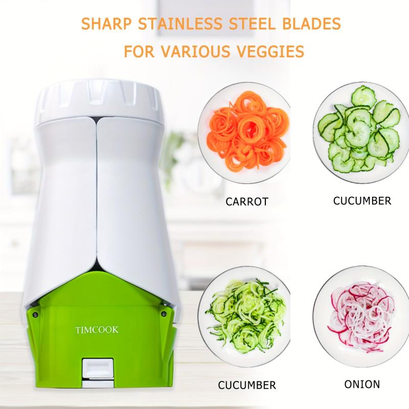 Veggie Spiral Cutter 10-16cm: Large Vegetable Slicer