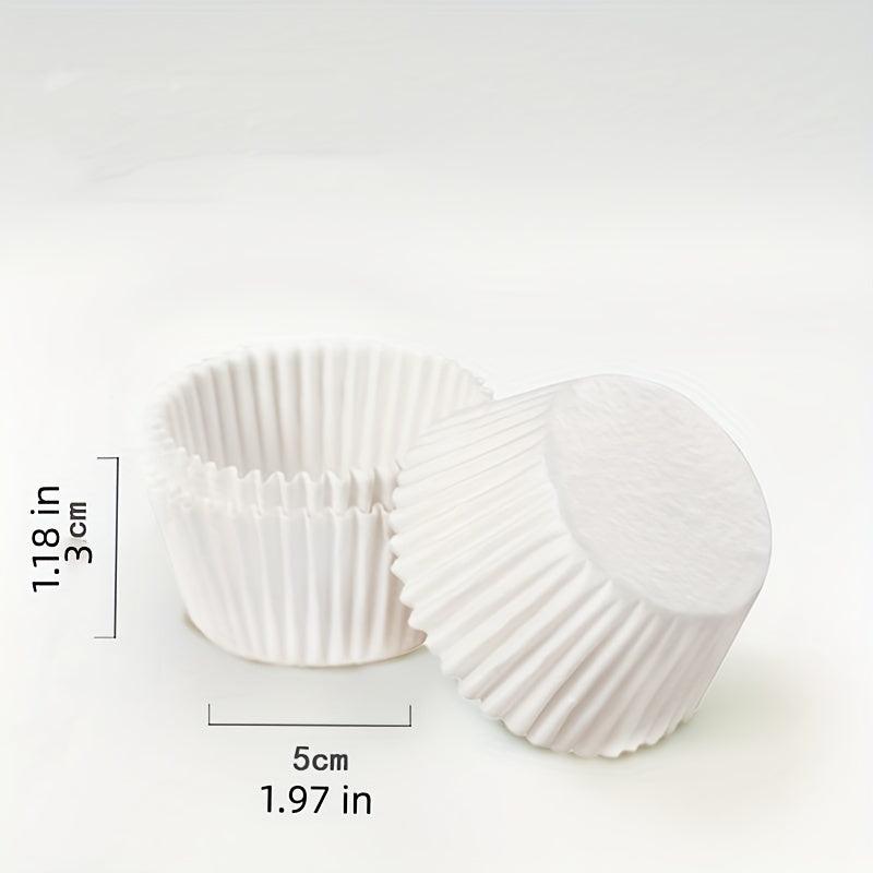 500pcs Disposable Muffin Cups Cupcake Liners Paper Cupcake Molds Baking Tools
