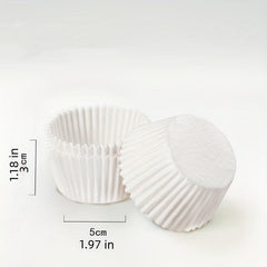 500pcs Disposable Muffin Cups Cupcake Liners Paper Cupcake Molds Baking Tools