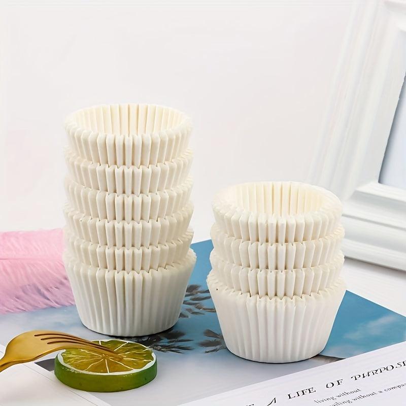 500pcs Disposable Muffin Cups Cupcake Liners Paper Cupcake Molds Baking Tools