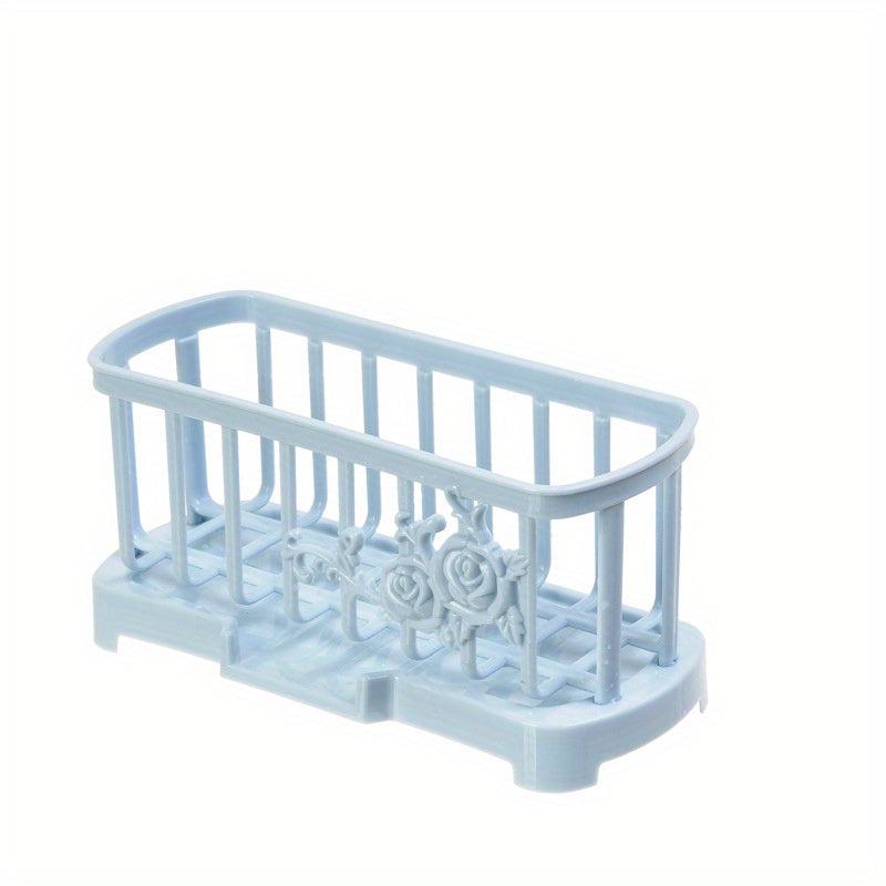 Large Plastic Rag Rack for Countertop and Sink Sponge Storage
