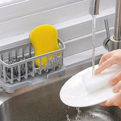 Large Plastic Rag Rack for Countertop and Sink Sponge Storage