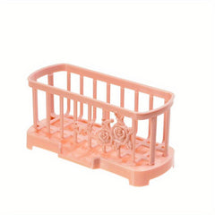 Large Plastic Rag Rack for Countertop and Sink Sponge Storage