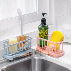 Large Plastic Rag Rack for Countertop and Sink Sponge Storage