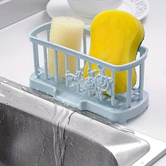 Large Plastic Rag Rack for Countertop and Sink Sponge Storage