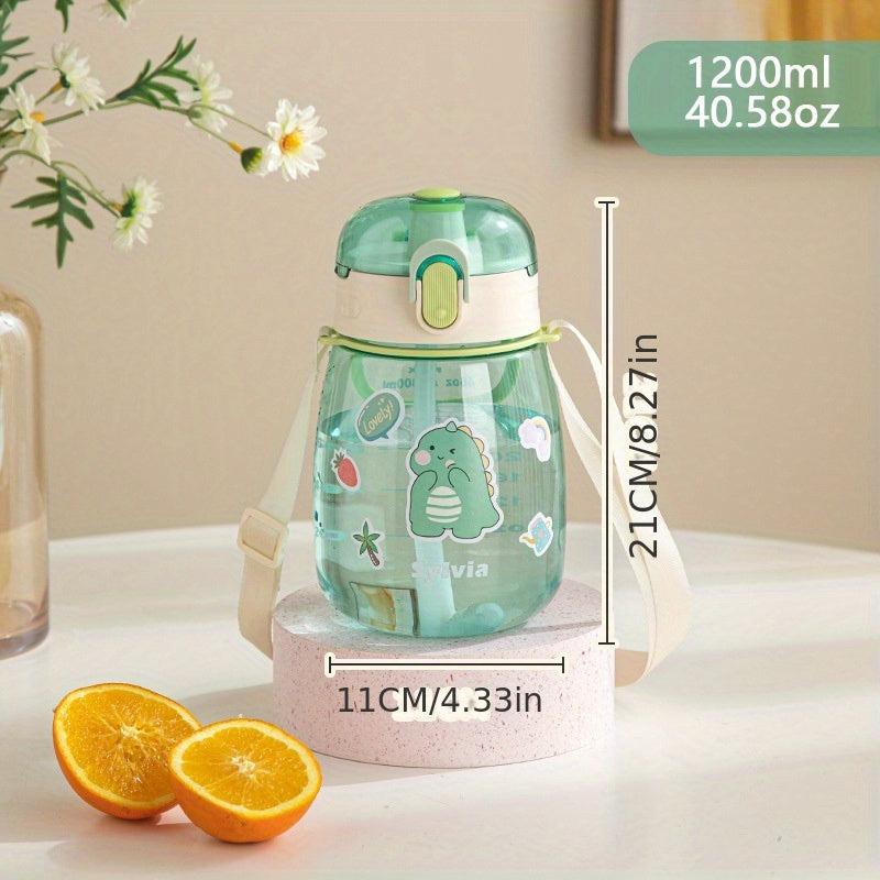 Cartoon Water Bottle for Summer Hydration